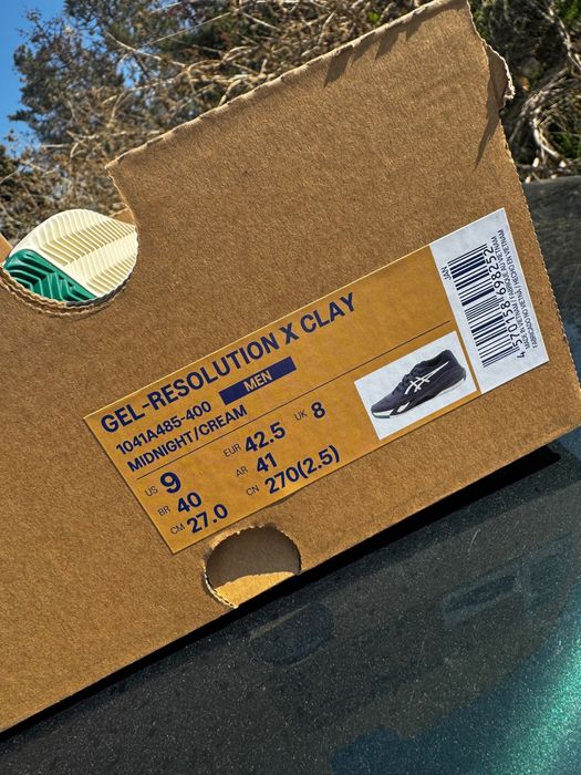 Маратонки за тенис на корт Gel resolution X clay