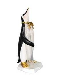 Статуетка " Пингвин със стъклена ваза"