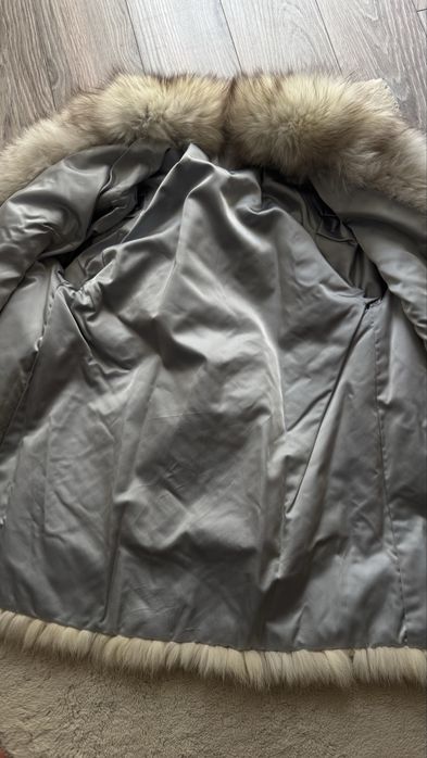 Blana naturala de vulpe polara