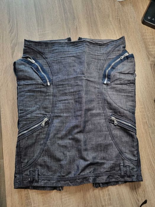 Fusta GF Ferre din denim, marime 40