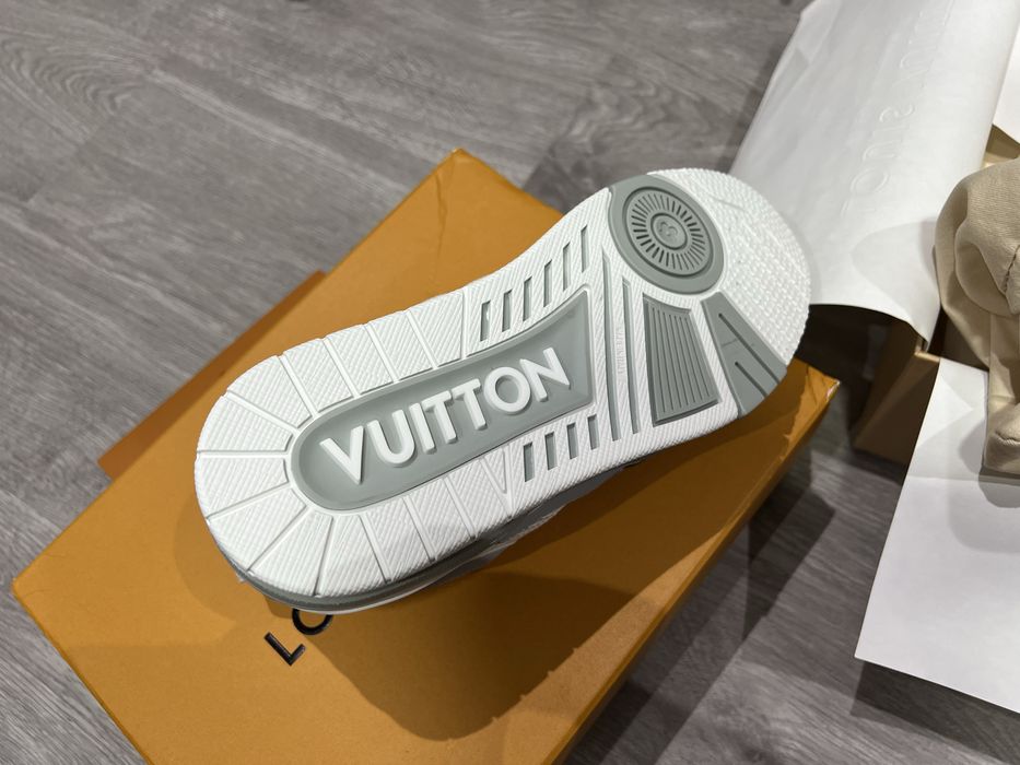 Louis Vuitton LV Skate Trainer Sneaker Gray