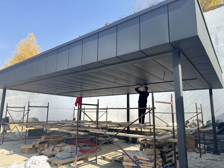 Облицовка фасадов Туникафоном | Качественно и быстро!