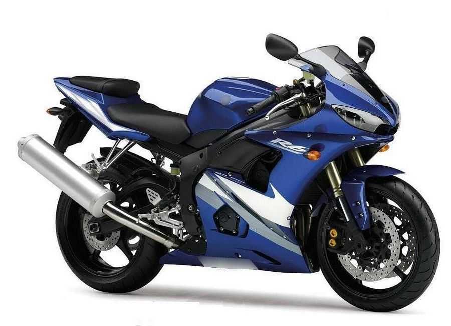 Стикери Yamaha R6 второ поколение 2003г-2005г Ямаха р6 лепенки rj05