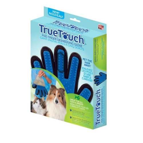 Ръкавица  True  Touch  за почистване на косми на домашни любимци