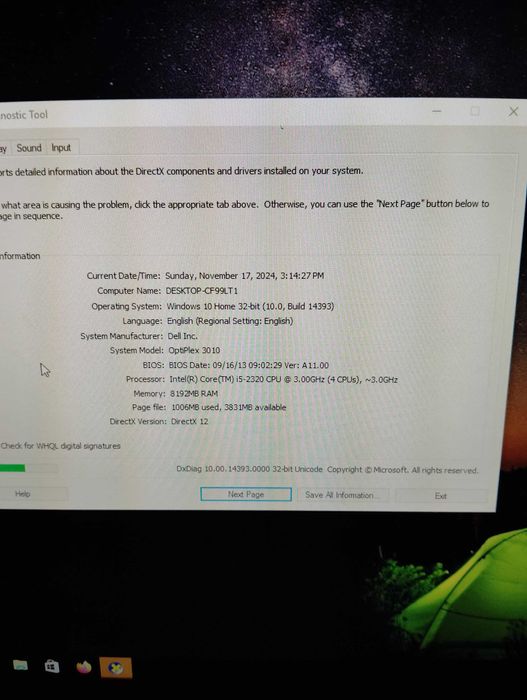 PC dell optiplx I5