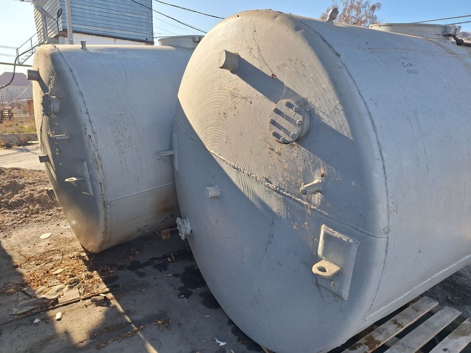 Алюминий ёмкости бочки цистерны резервуары под питьевую воду по 8 куб