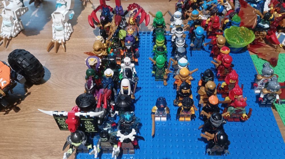 LEGO Ninjago колекция – 7 сета + 140 фигурки!