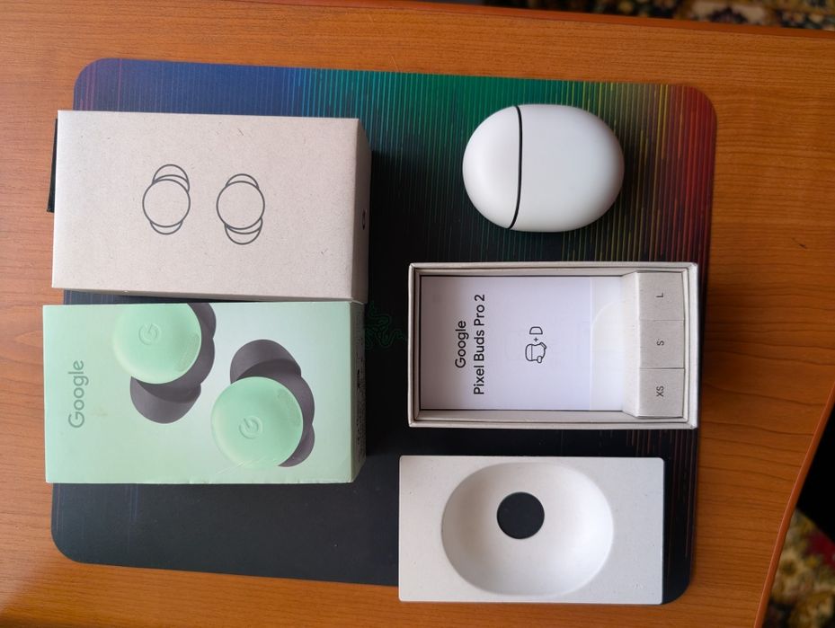 Vând căști audio in-ear Google Pixel Buds Pro 2 wintergreen.Cutia doa