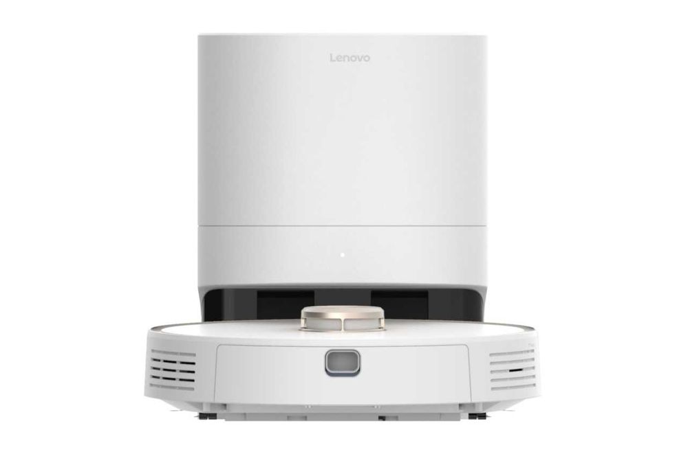 Aspirator Robot Lenovo T1s Pro NOU, cos cu auto golire, 200 Mp, 150min