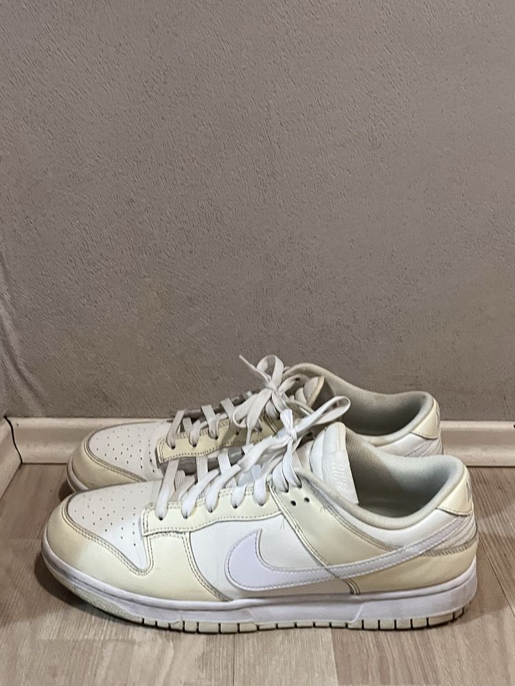 Nike dunk low retro “Coconut milk” 45.5 номер