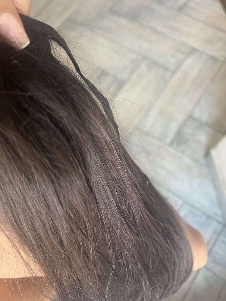 Опашка естествен косъм 150 гр, 46 см