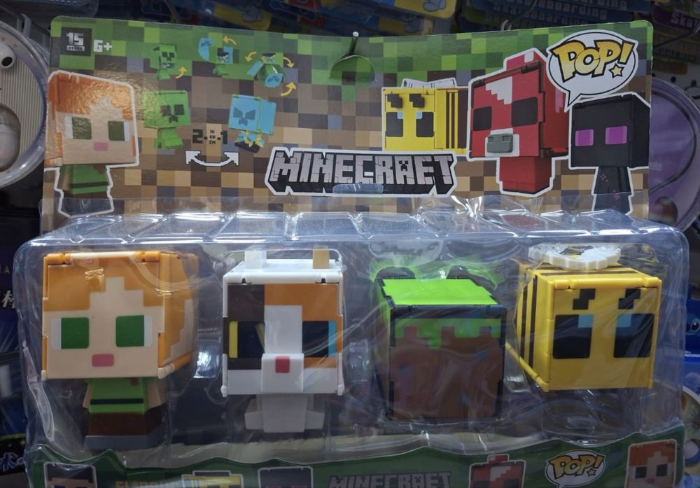 Funko Pop Голям комплект фигурки Майнкрфат, Minecraft