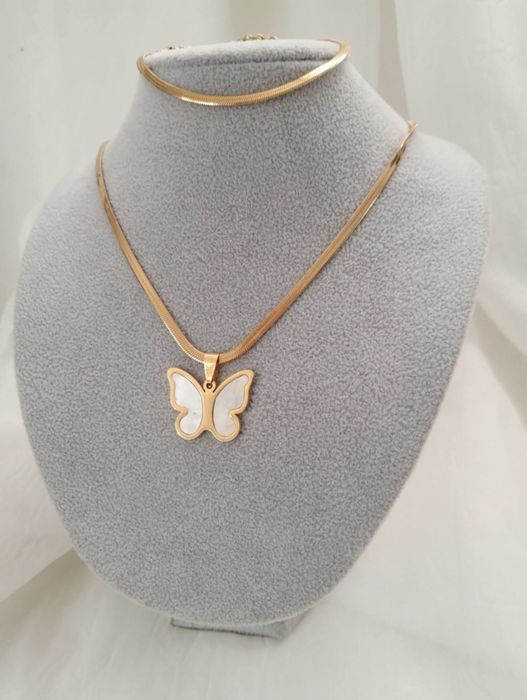 Уникален дамски комплект от медицинска стомана