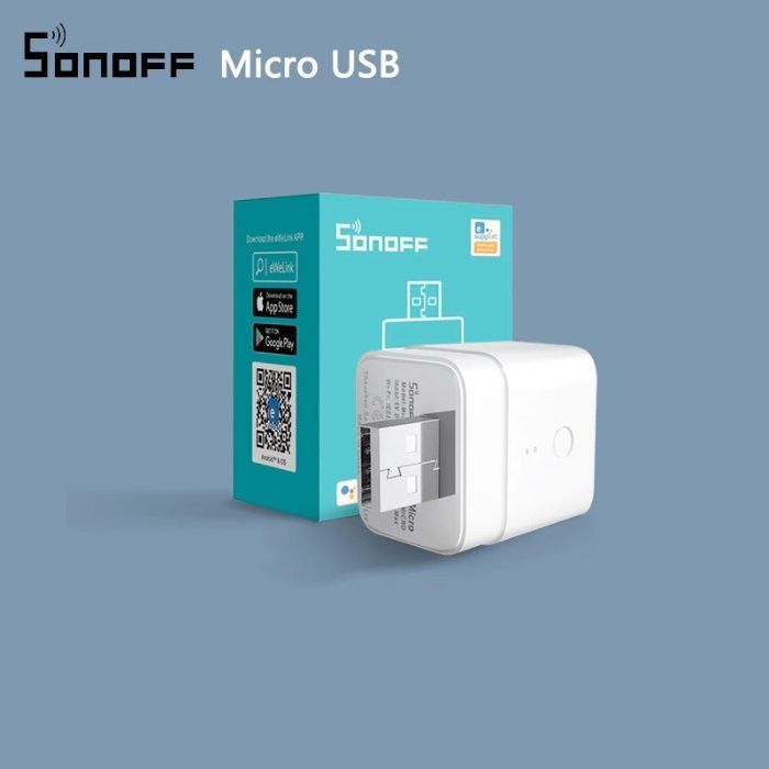SONOFF Micro – 5V безжичен USB смарт адаптер