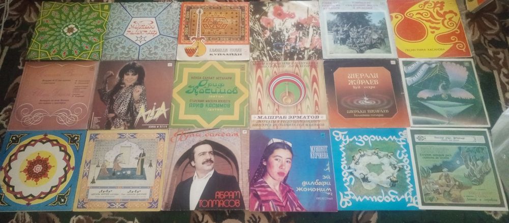 Узбекские и средно азиятские исполнители виниловые пластинка