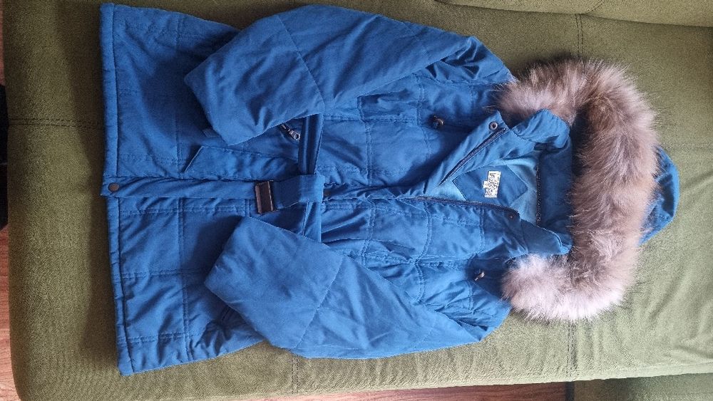 Alba Fornari дамско зимно яке - цвят син-електрик, размер S