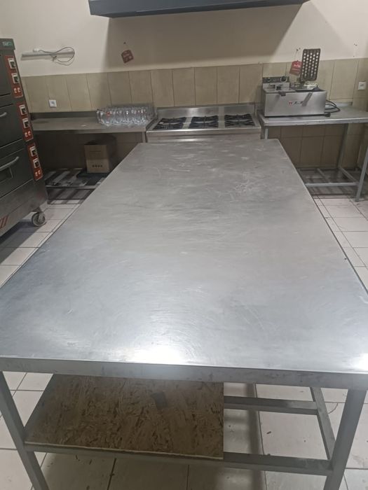 Нержавеющий стол и стол стул для зала