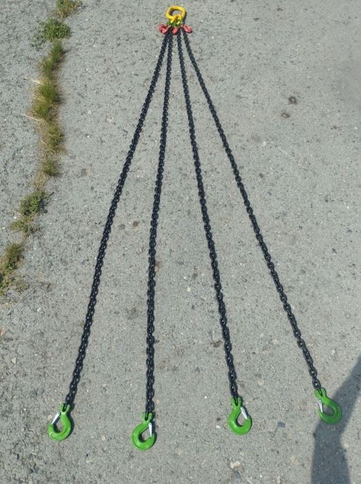 Паук, строп цепной 4,25т, 3м. Для кранов и манипуляторов
