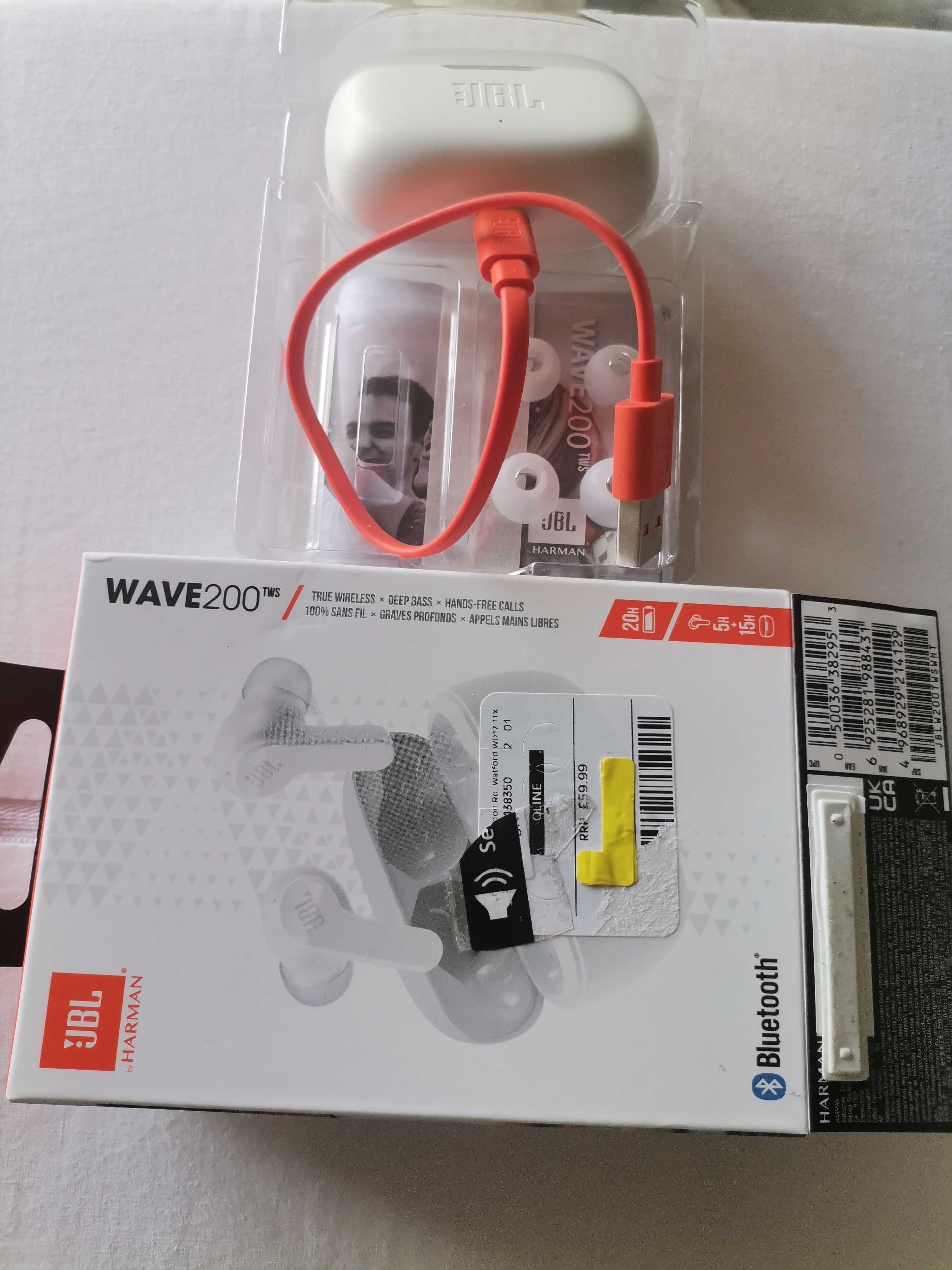 Bluetooth слушалки JBL, HARMAN-WAVE200TWS