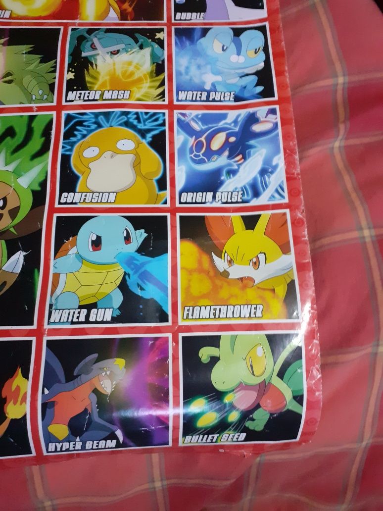 Poster Pokemon, Nintendo 2016