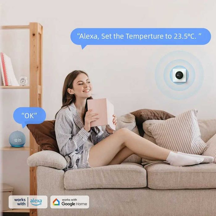 MIUCDA WiFi Програмируем термостат за водно подово отопление 3A