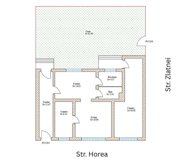 Casa de inchiriat strada HOREA pt FIRME