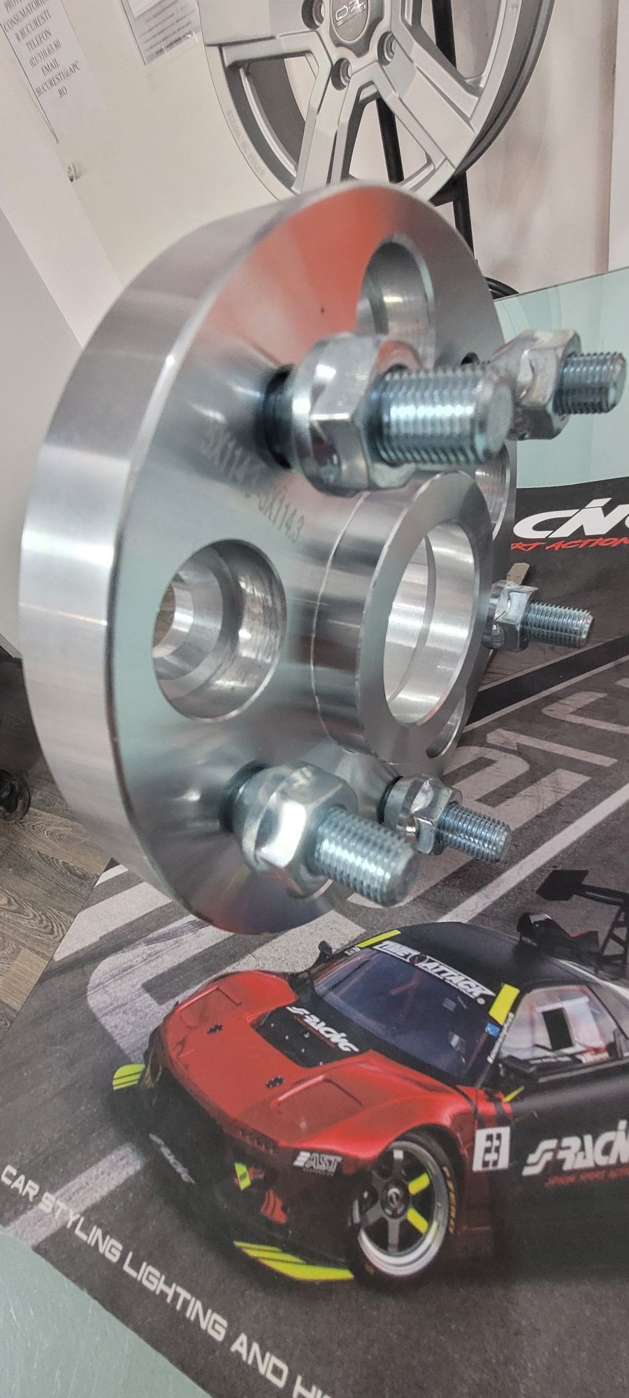 2 Distantieri 5x100 Toyota Celica/Avensis 24 mm