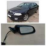 Oglinda electrica dreapta skoda octavia 2 negru 9910