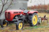 Трактор Steyr с култиватор и фреза