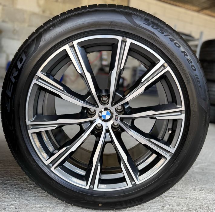 Jante Bmw X5 X6 R20 Pirelli 90% Originala 740M G05 G06 Vara