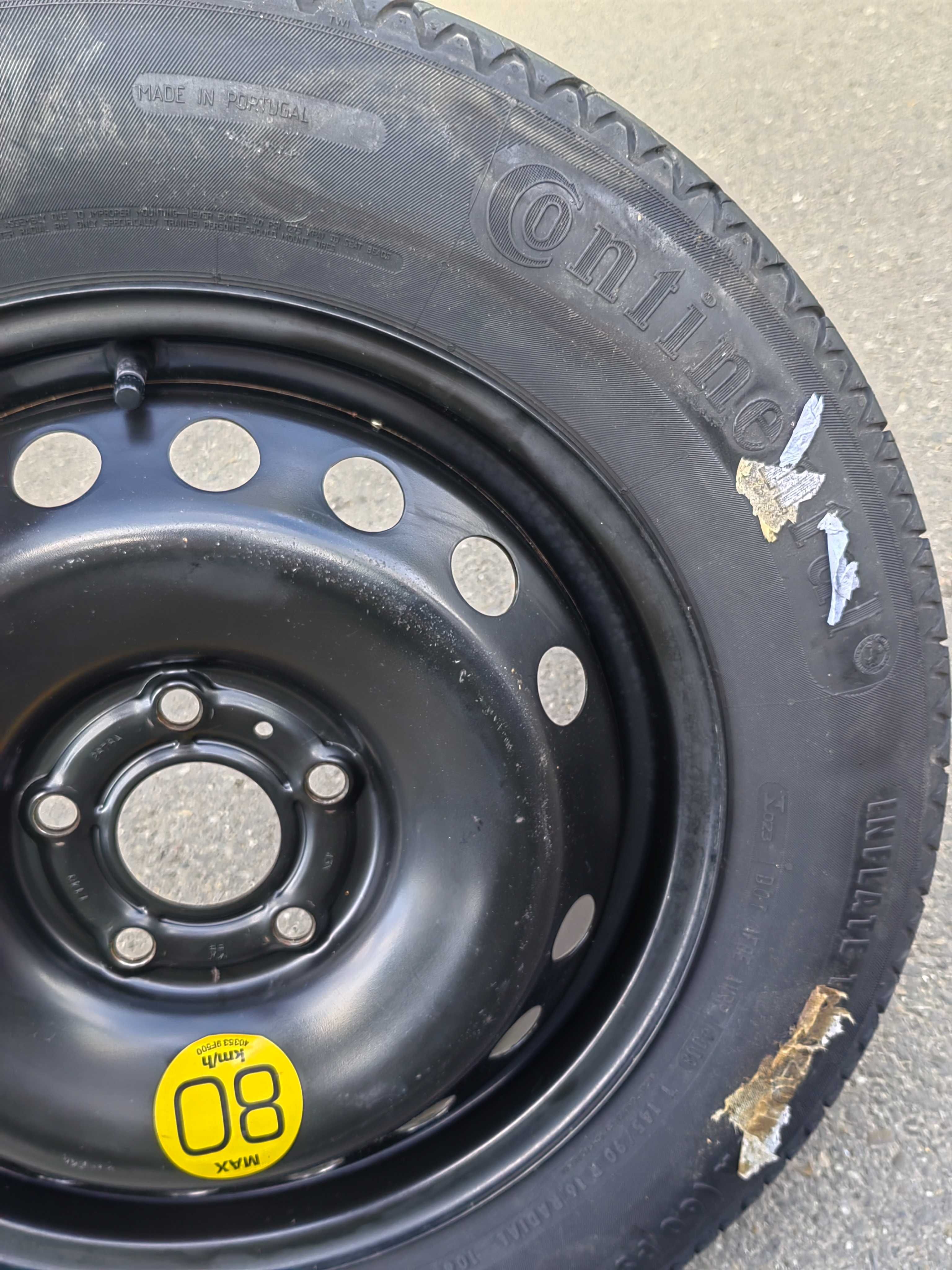 Roata rezerva NISSAN Qashqai SLIM R16  Continental
