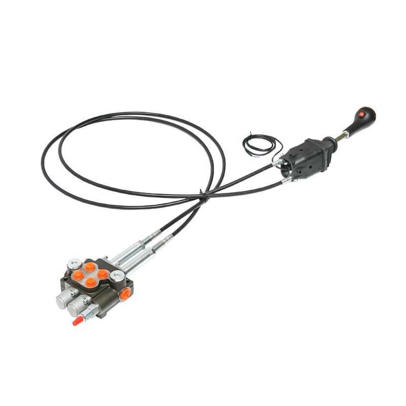 Distribuitor hidraulic cu joystick, lungime cablu 2.5m