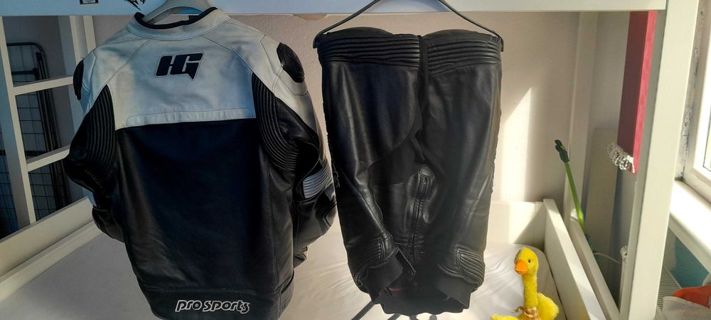 Кожен мото екип с протектори