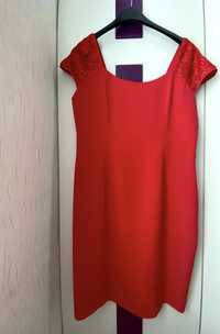 Лятна Червена рокля “Стилна жена”