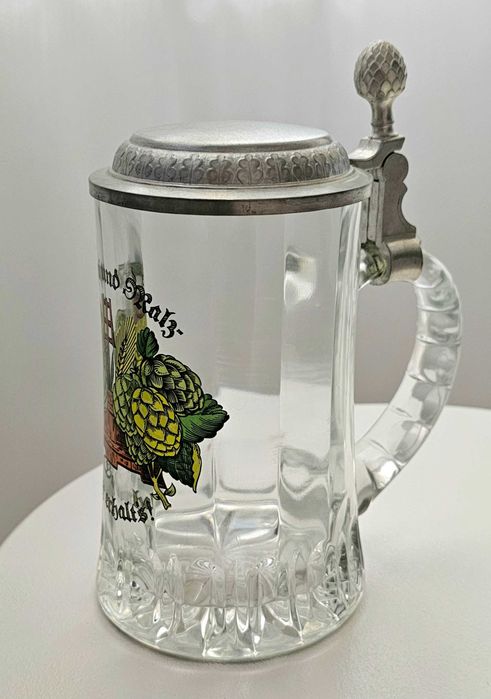 Винтажная немецкая пивная кружка