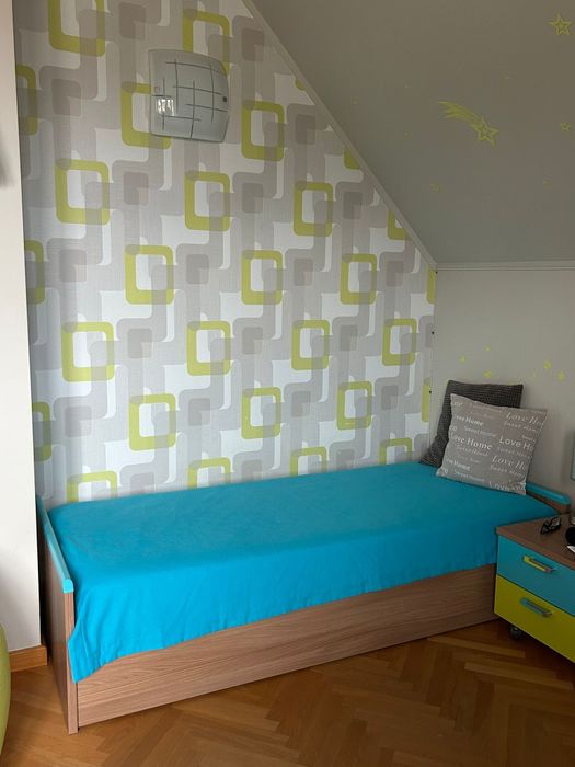 Pat de o persoana cu saltea dormeo