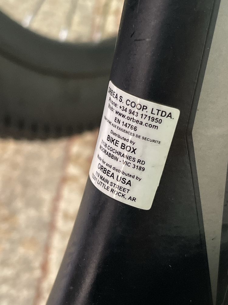 Велосипед Orbea Shimano обвес