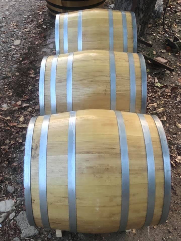 Butoaie din lemn uscat de 5 litri pana la 500 litri