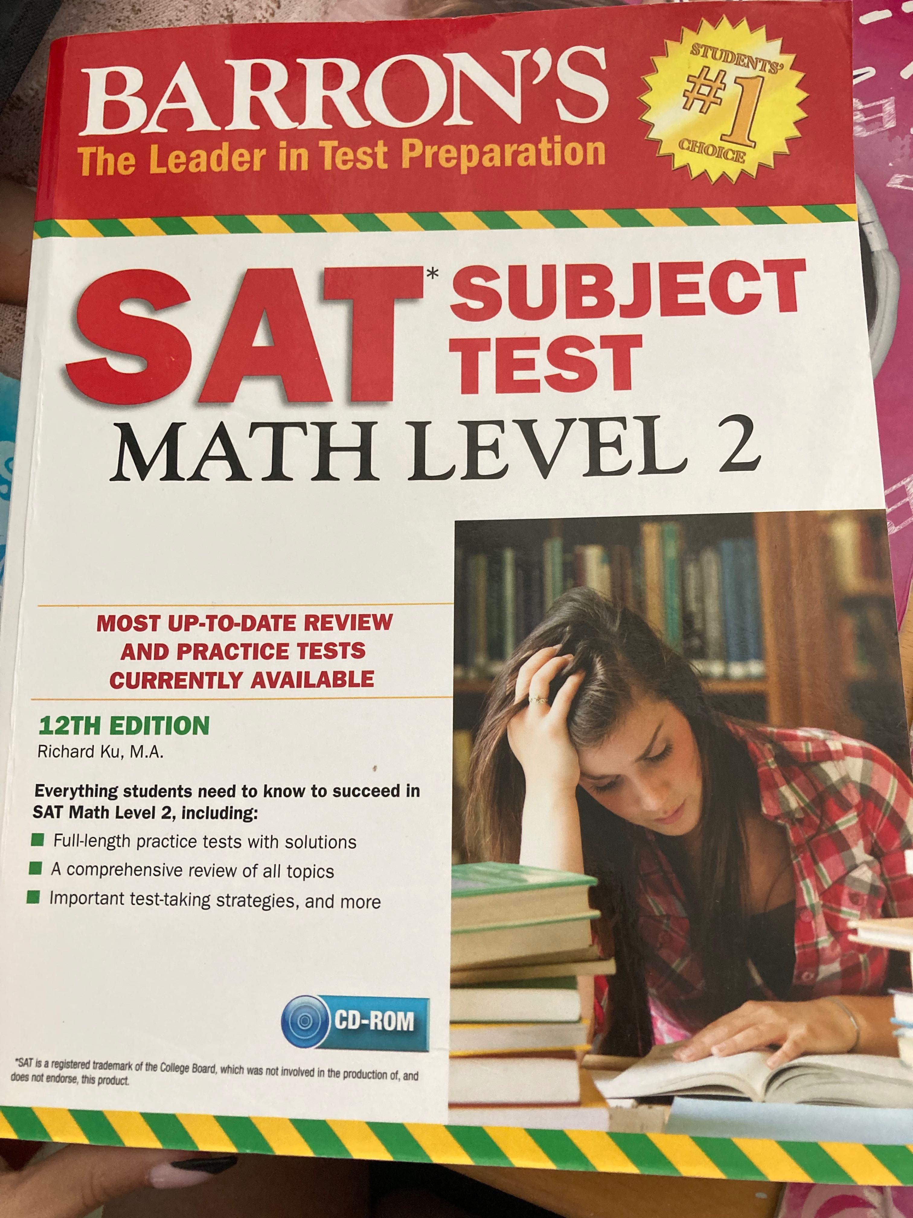 SAT subject test Math level 2