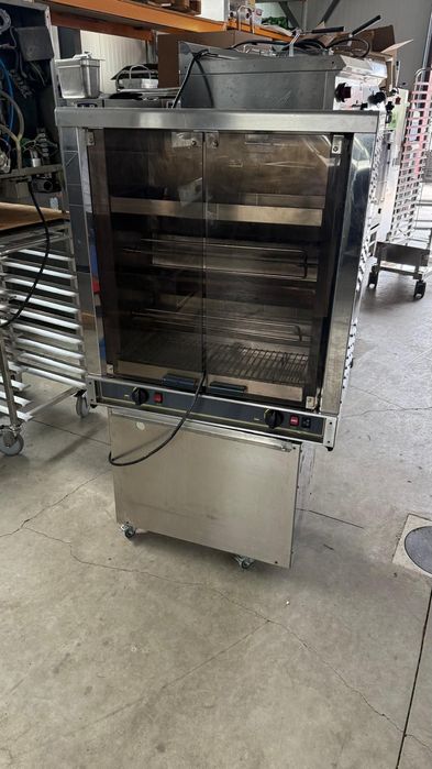 Rotisor pui gaz capacitate 10 pui