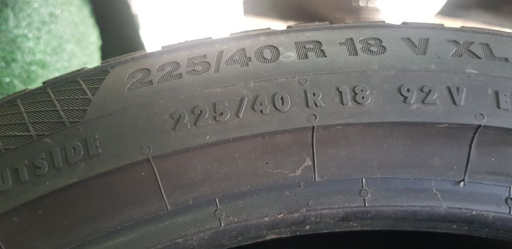 Anvelope 2x225 40 18 continental iarna dot 18 mm 5