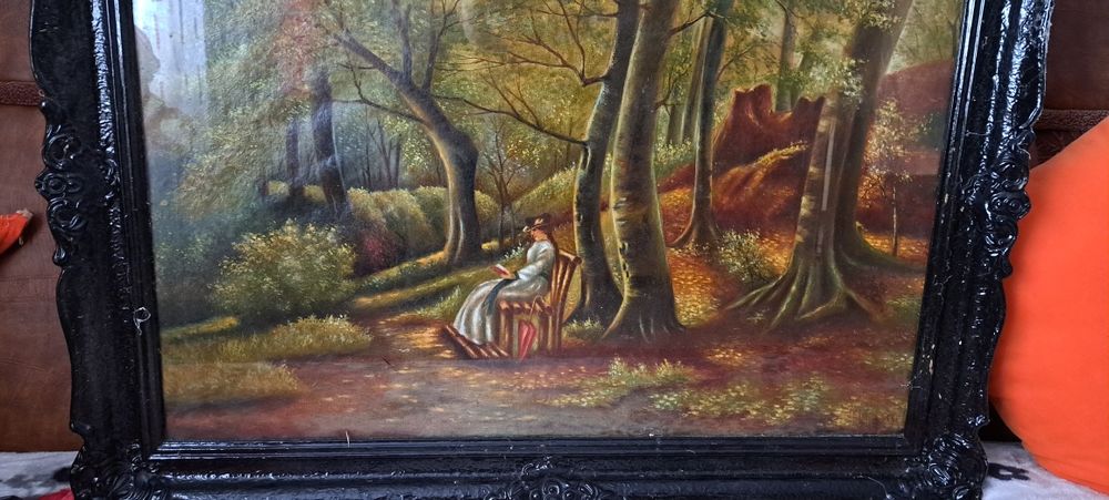 Tablou vechi pictura pe panza