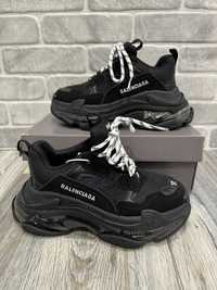 Balenciaha Triple S Black Clear Sole 36-45