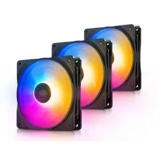 3 RGB вентилятора DEEPCOOL RF 120 FS дешево(Новые)