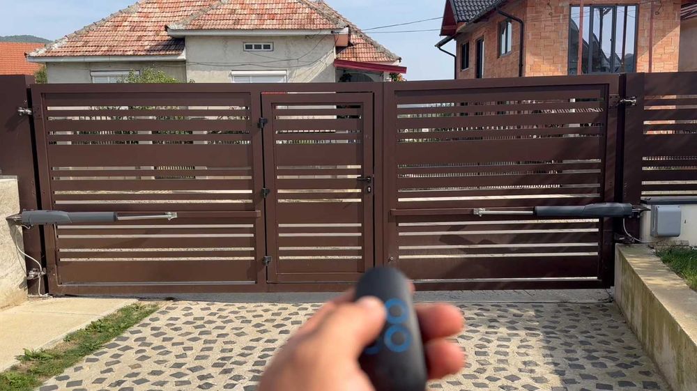 Automatizare poarta batanta culisanta sina Came montaj Reghin