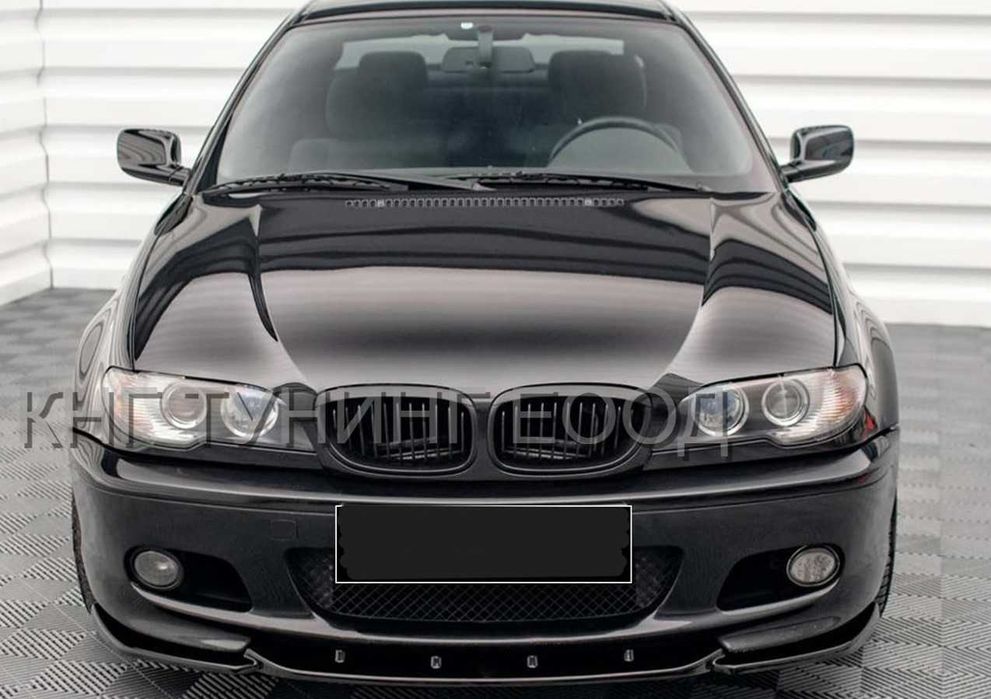 бмв е46 м тех купе преден лип спойлер / bmw e46 m tech 2 lip spoiler