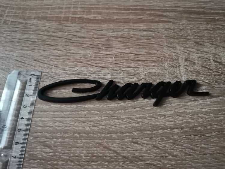 Dodge Charger Додж Чарджър стар стил надпис емблема лого