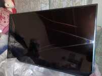 Телевизор LG 55UN74006LA трещина на экране