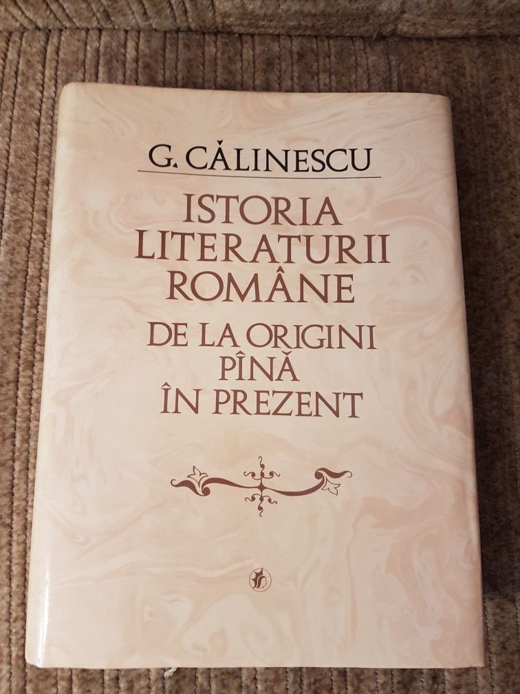 Istoria Literaturii Române de G.Călinescu și manuale,culegeri cls.I-VI