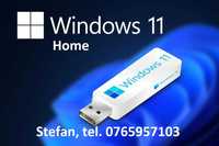 Stick USB bootabil nou WINDOWS 11 HOME cu licenta originala Retail